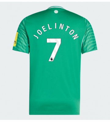 Newcastle United Joelinton #7 Udebanetrøje 2025-26 Kortærmet